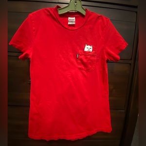 Rip n Dip Women’s t-shirt in red, size medium